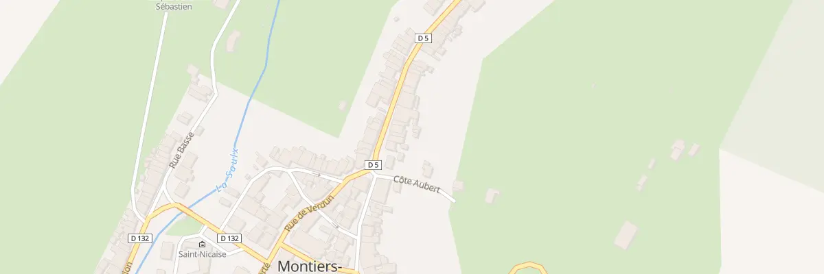 Plan du 8 Rue de la Forge à Montiers-sur-Saulx