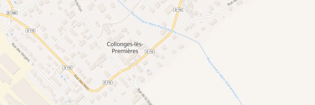 Plan du 10 Rue de la Mairie à Collonges-et-Premières