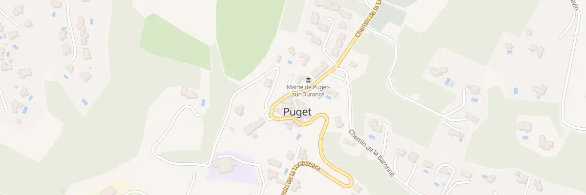 Plan du 5007 Loubatiere à Puget