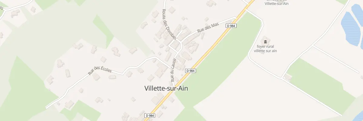 Plan du 5045 Rue du Lavoir à Villette-sur-Ain