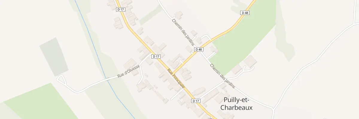Plan du 30 Rue Principale à Puilly-et-Charbeaux