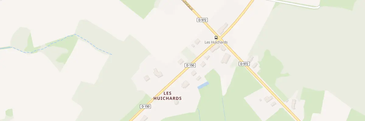 Plan du 110 Rte des Huichards à Bruailles