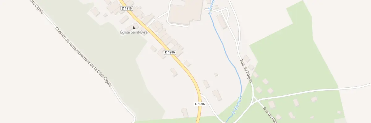 Plan du 8 Voie Sacrée à Rosnes à Raival