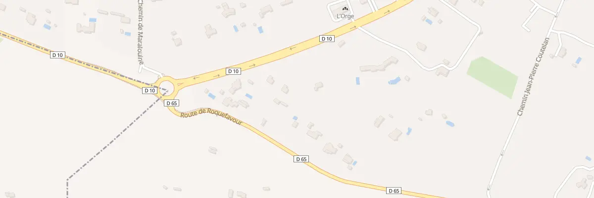Plan du 6323 Rte de Berre - Rd10 à Ventabren