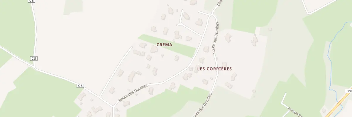 Plan du 5213 Sur Cote à Villette-sur-Ain