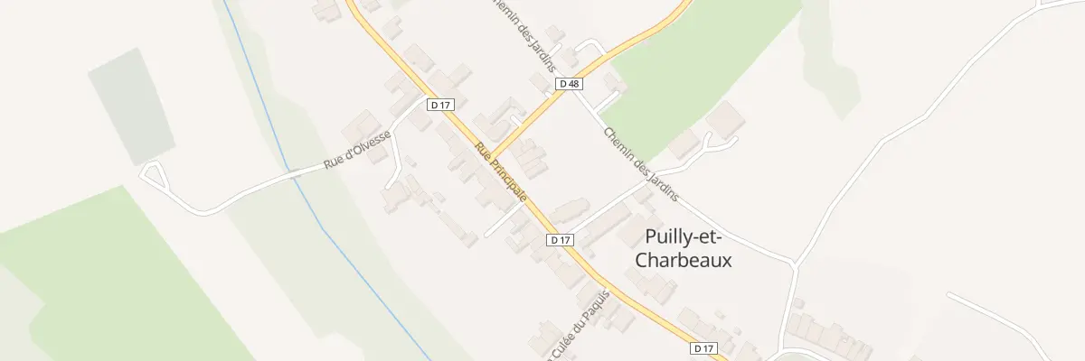 Plan du 24 Rue Principale à Puilly-et-Charbeaux
