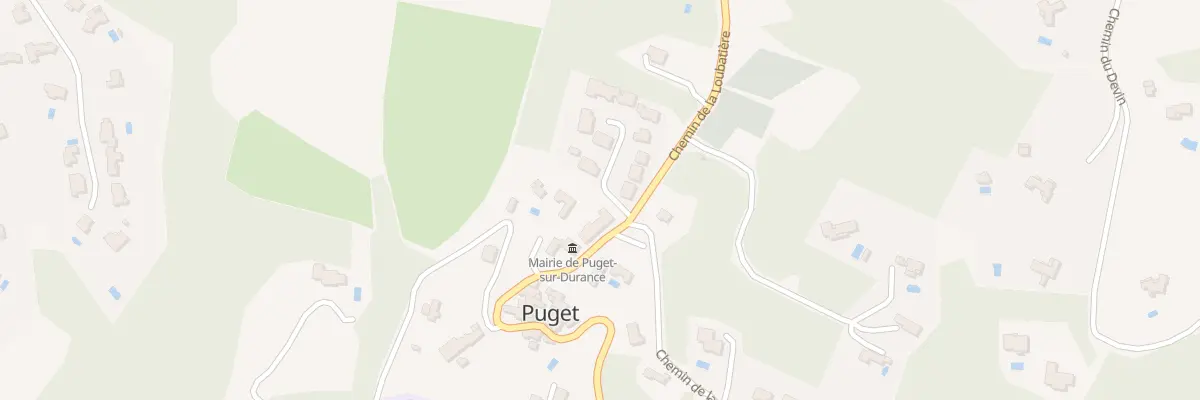 Plan du 1008 Che de la Loubatiere à Puget