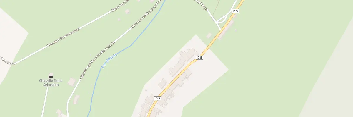 Plan du 45 Rue de la Forge à Montiers-sur-Saulx