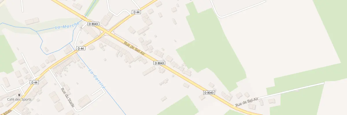 Plan du 13 Rue de Bel Air à Margut
