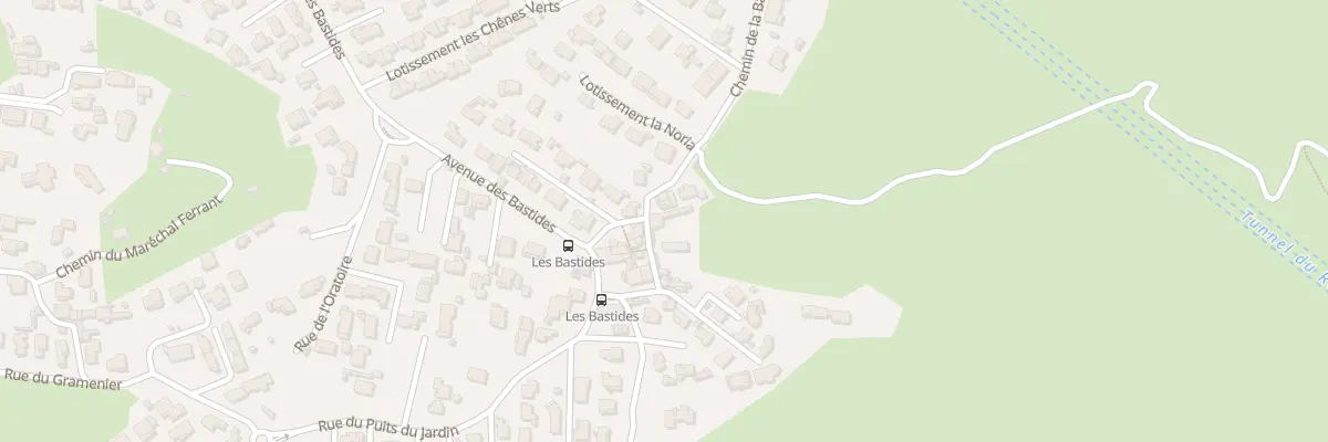 Plan du 1 Tra de Magran au Rove