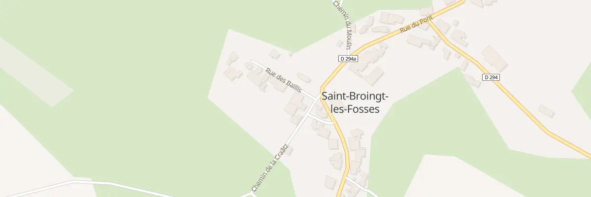 Plan du 2 Pl du Lavoir à Saint-Broingt-les-Fosses