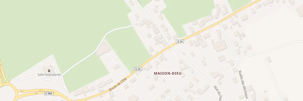 Plan du 15 Rte de Dôle à Losne