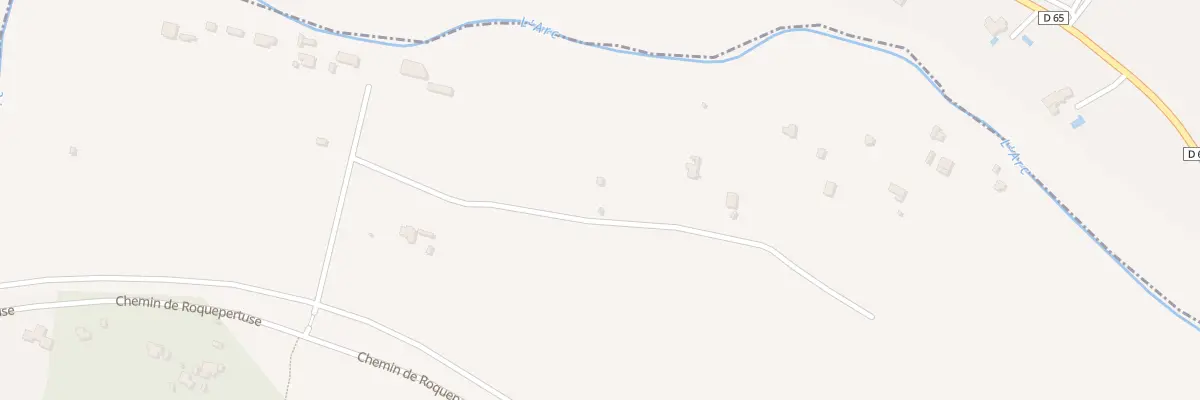 Plan du 5092 Che de Roquepertuse à Velaux