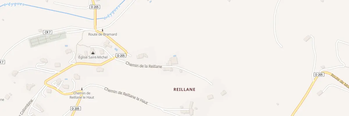 Plan du 5092 Reillane à Sahune
