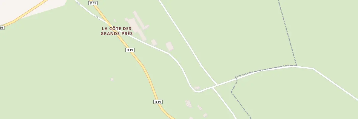 Plan du 9112 La Cote des Grands Pres à Gercourt-et-Drillancourt