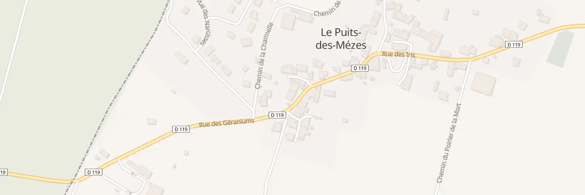 Plan du 24 Rue des Geraniums à Biesles