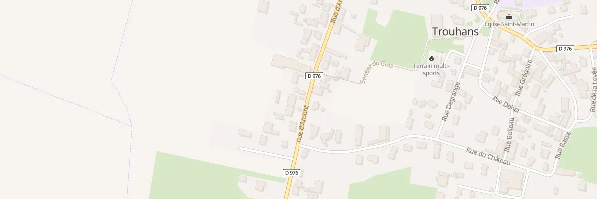 Plan du 41 Rue d’Amont à Trouhans
