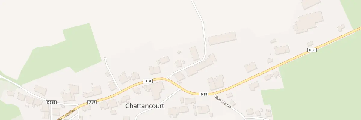 Plan du 15 Gr Grande Rue à Chattancourt