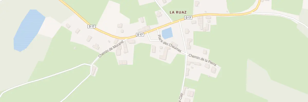 Plan du 46 Pl des Chaumes à Druillat