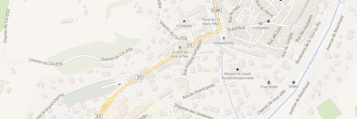 Plan du 33 Av Boissy d’Anglas à Buis-les-Baronnies