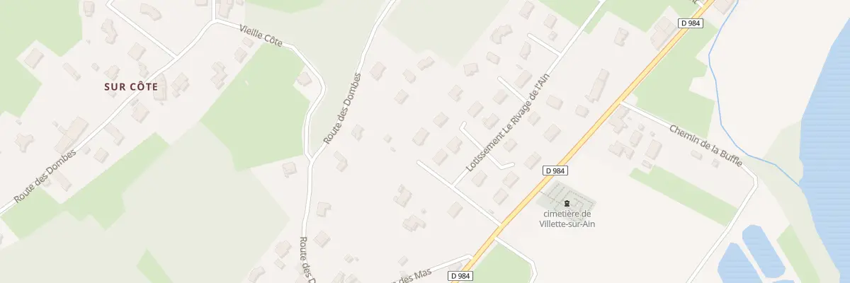 Plan du 18 Lot le Rivage de l’Ain à Villette-sur-Ain