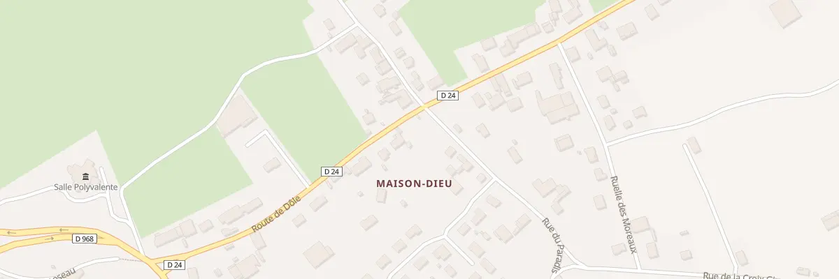Plan du 2T Rue du Paradis à Losne