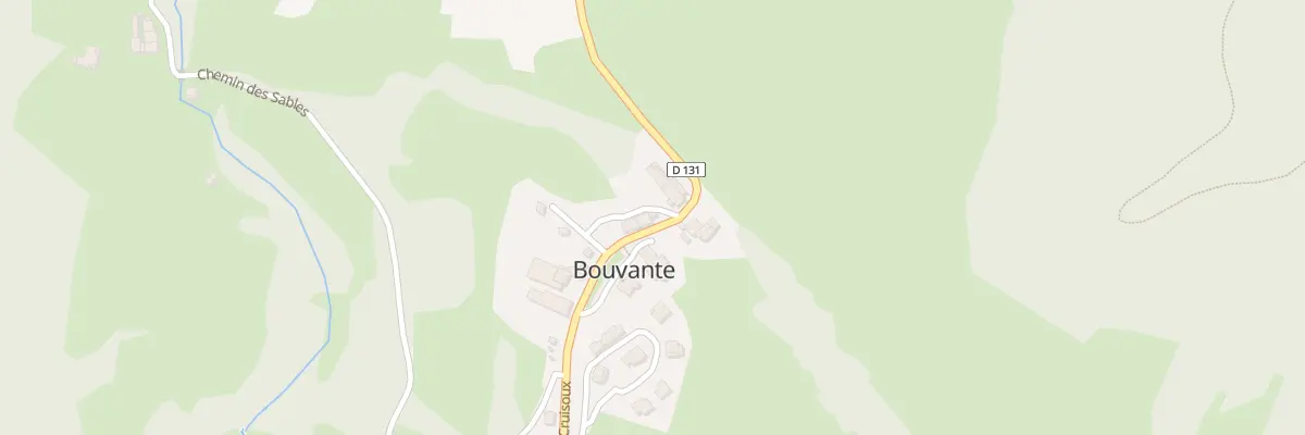 Plan du 140 Rue des Cruisoux à Bouvante