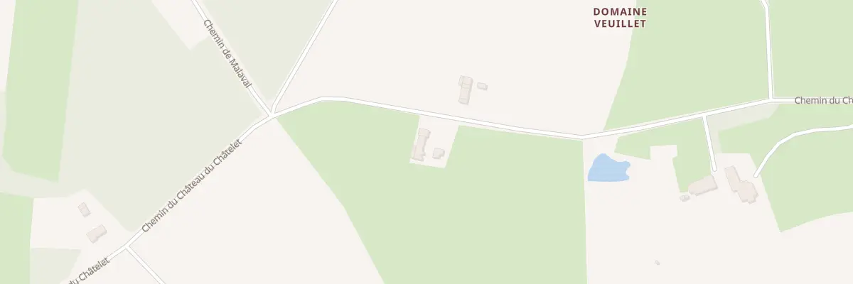 Plan du 1595 Che du Chateau de Chatelet à Saint-Étienne-du-Bois