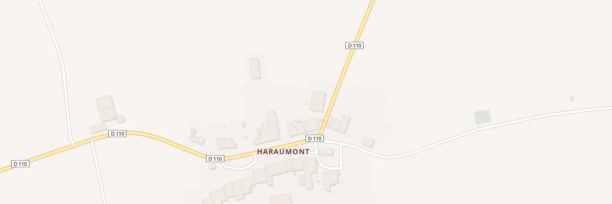 Plan du 10 Gr Grande Rue Haraumont à Vilosnes-Haraumont