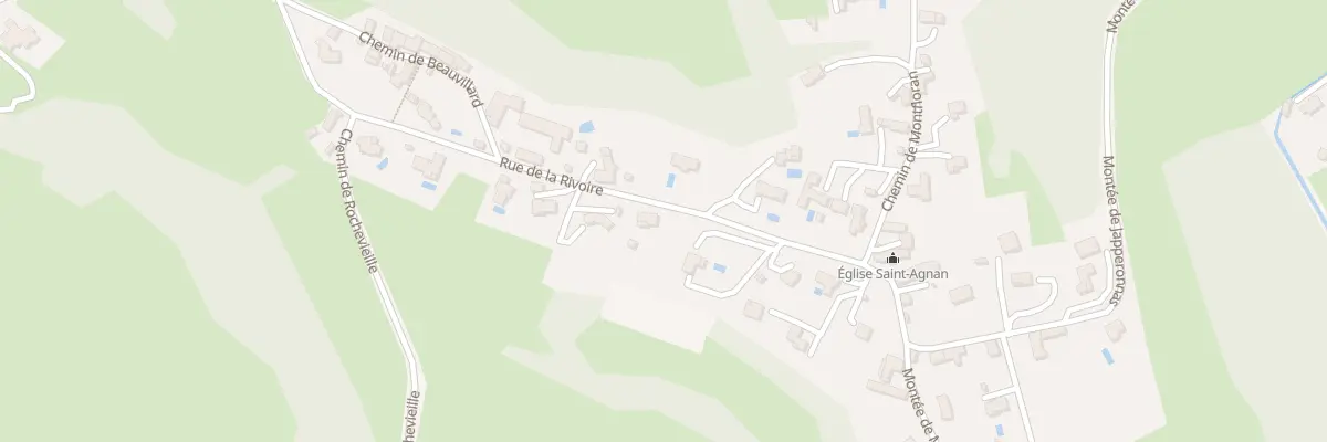 Plan du 135 Rue de la Rivoire à Vénérieu
