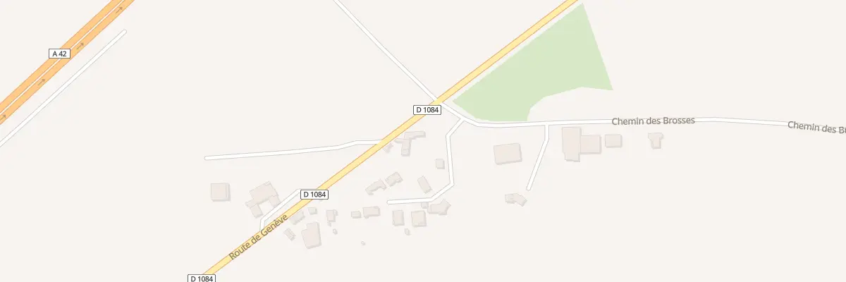 Plan du 1401 Rte des Brosses à Leyment