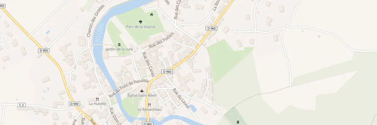 Plan du 24 Rue du Mont à Bèze