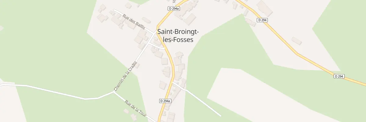 Plan du 5 Rue de la Bergerie à Saint-Broingt-les-Fosses