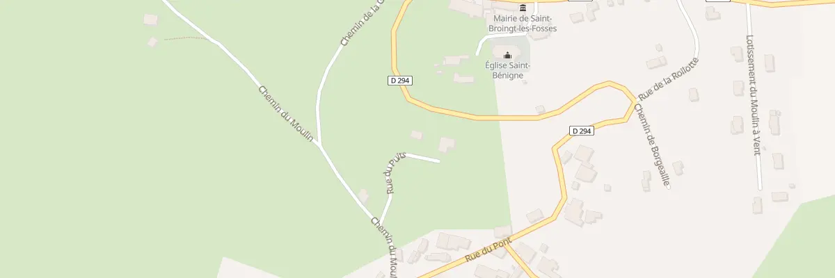 Plan du 1 Rue du Puits à Saint-Broingt-les-Fosses