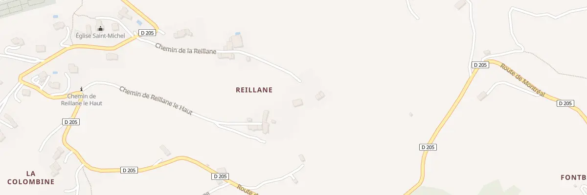 Plan du 5182 Reillane à Sahune