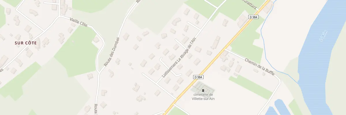 Plan du 12 Lot le Rivage de l’Ain à Villette-sur-Ain