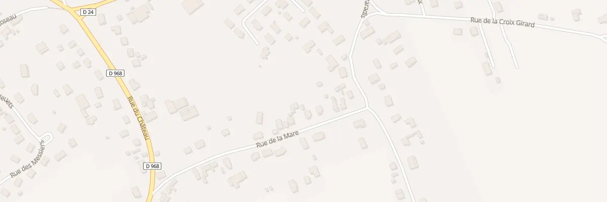Plan du 21 Rue de la Mare à Losne