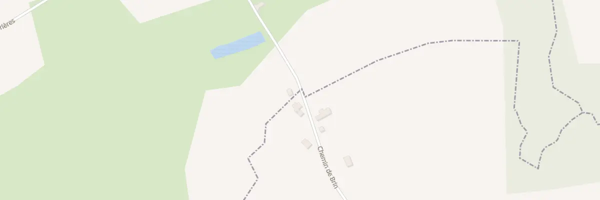 Plan du 587 Che de Brin à Tramolé