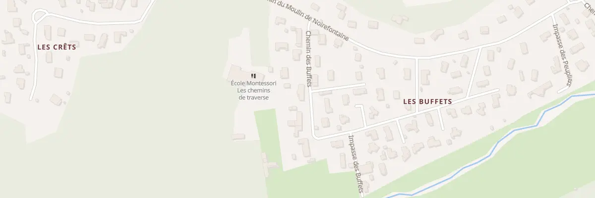 Plan du 5052 Chemin des Buffets à Montagnat