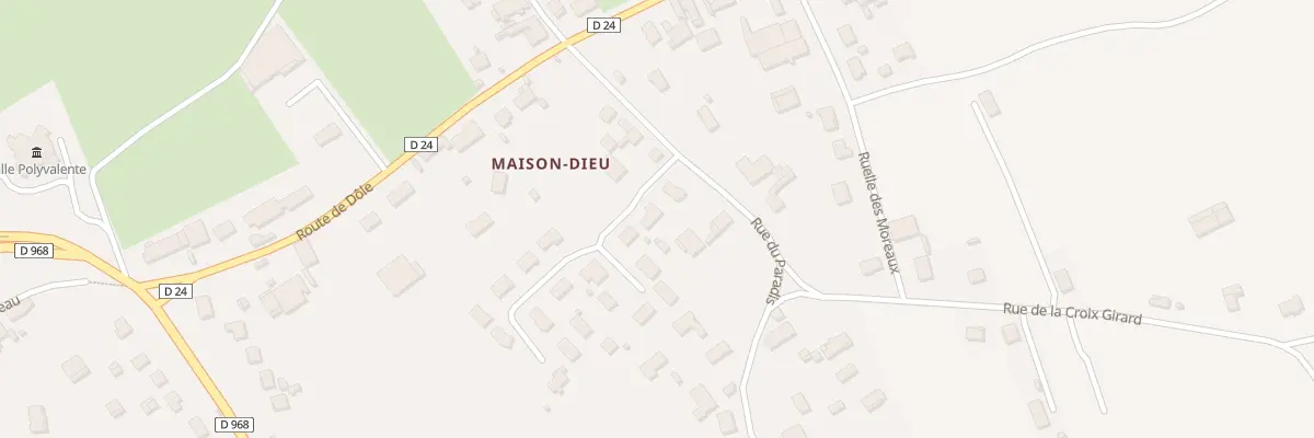 Plan du 1 Imp du Paradis à Losne