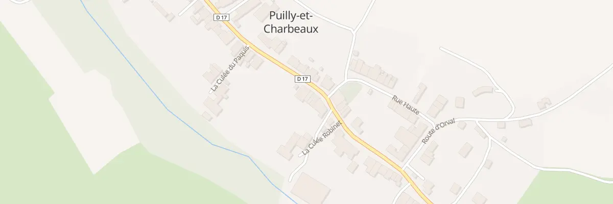 Plan du 29 Rue Principale à Puilly-et-Charbeaux