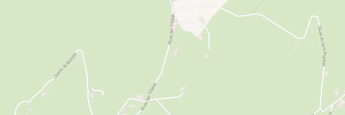Plan du 2300 Rte des Grippas à Oriol-en-Royans