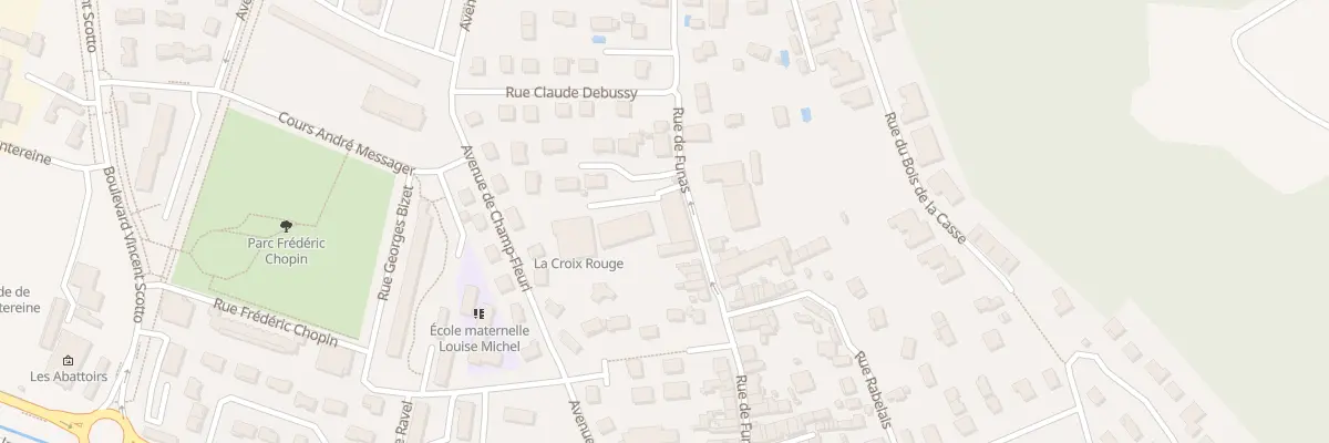 Plan du 61 Rue de Funas à Bourgoin-Jallieu