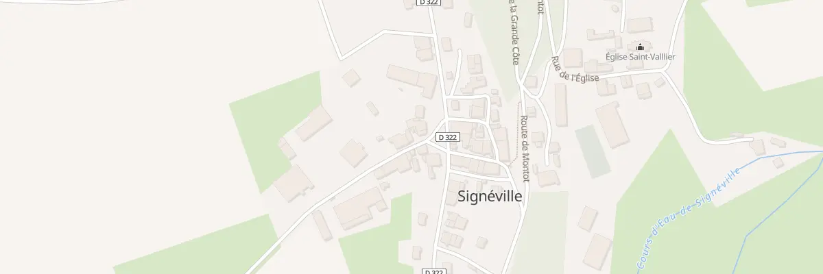Plan du 4 Rue de la Ferme à Signéville