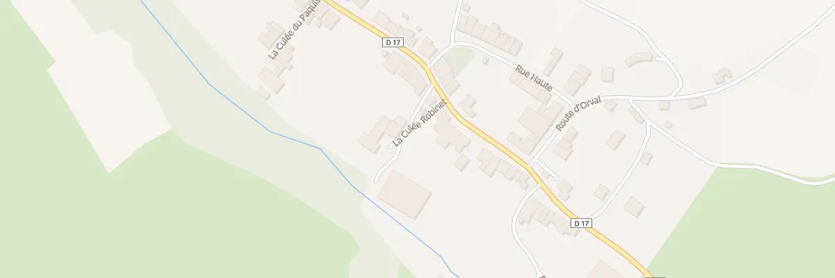 Plan du 5066A Le Village Est à Puilly-et-Charbeaux