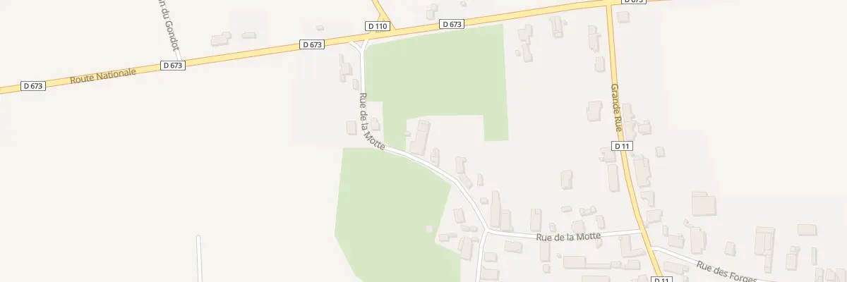 Plan du 16 Rue de la Motte à Annoire