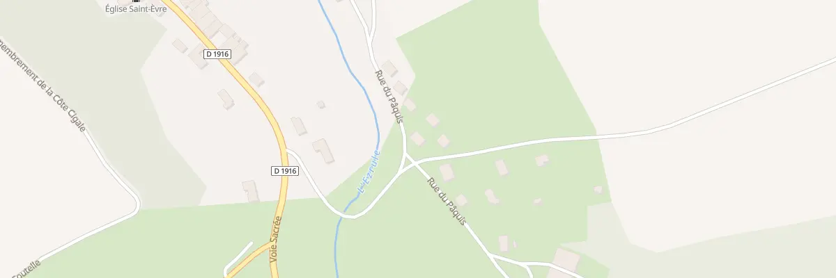 Plan du 7 Rue du Pâquis à Raival