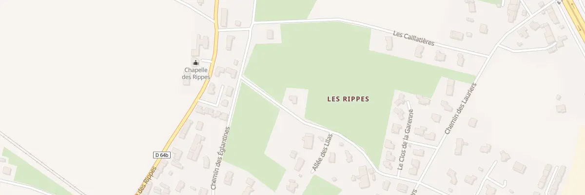 Plan du 424 Chem des Aubepines à Certines