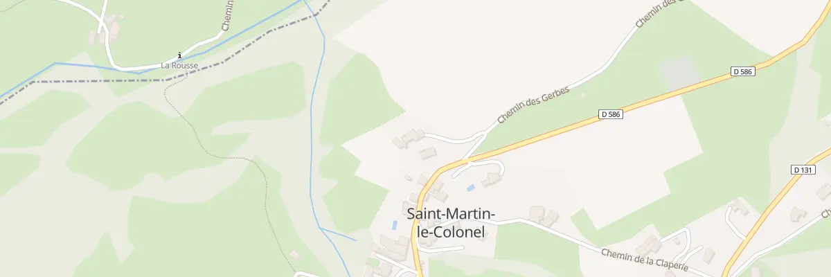 Plan du 25 Imp de la Lyonne à Saint-Martin-le-Colonel