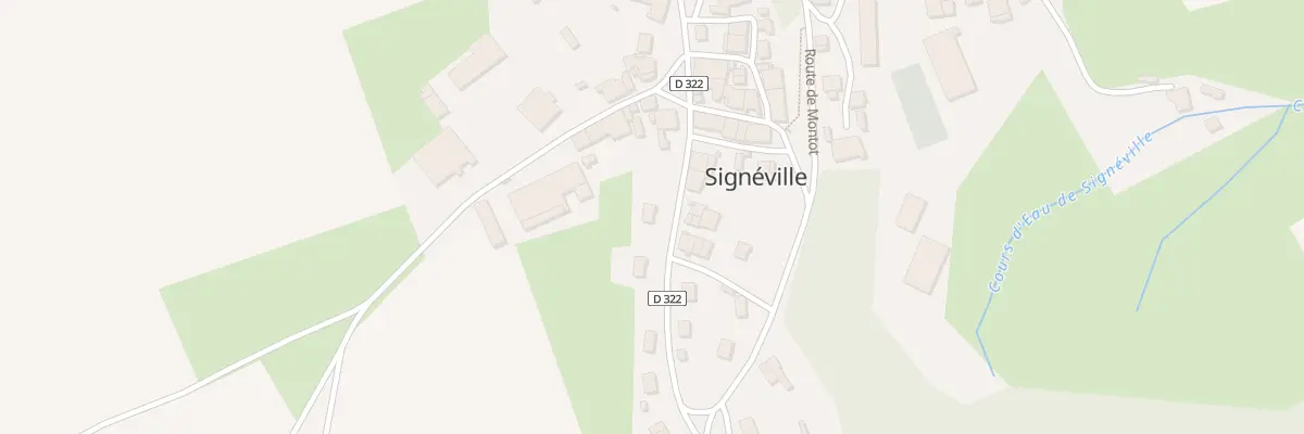 Plan du 7 Rue Saint Vallier à Signéville